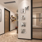 Home Sign Acrylic Mirror - Modern Home Decoration