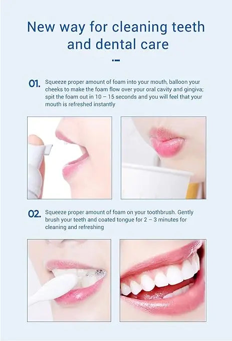 Teeth Whitening Mousse Safwa Shop